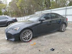 Salvage cars for sale from Copart Austell, GA: 2017 Lexus IS 200T
