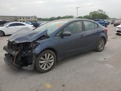 Salvage cars for sale from Copart Wilmer, TX: 2016 KIA Forte LX
