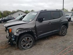 Salvage cars for sale at York Haven, PA auction: 2017 Jeep Renegade Limited