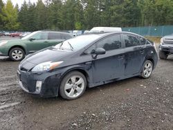 Salvage cars for sale from Copart Graham, WA: 2011 Toyota Prius