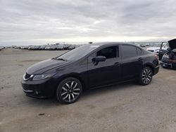 Honda Civic exl salvage cars for sale: 2015 Honda Civic EXL