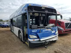 Salvage trucks for sale at Mocksville, NC auction: 2016 New Flyer Xcelsior