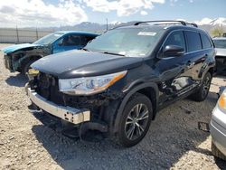 Toyota Highlander salvage cars for sale: 2016 Toyota Highlander XLE