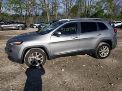 Salvage cars for sale from Copart Cicero, IN: 2014 Jeep Cherokee Latitude