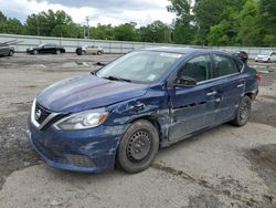 Salvage cars for sale from Copart Shreveport, LA: 2016 Nissan Sentra S