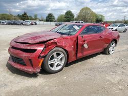 Chevrolet Camaro salvage cars for sale: 2018 Chevrolet Camaro LT