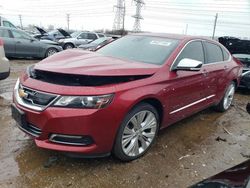 Chevrolet Impala salvage cars for sale: 2018 Chevrolet Impala Premier