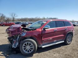 Salvage cars for sale at Des Moines, IA auction: 2015 Jeep Grand Cherokee Limited