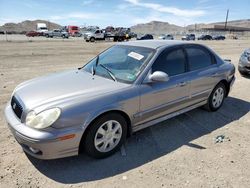 Salvage cars for sale at North Las Vegas, NV auction: 2005 Hyundai Sonata GL