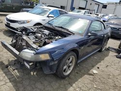 Salvage cars for sale at Vallejo, CA auction: 2002 Ford Mustang GT