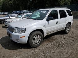 Salvage cars for sale from Copart Graham, WA: 2005 Mercury Mariner
