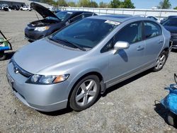 Salvage cars for sale from Copart Sacramento, CA: 2008 Honda Civic EX