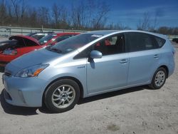 Salvage cars for sale from Copart Leroy, NY: 2013 Toyota Prius V