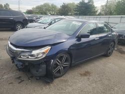 Salvage cars for sale at Moraine, OH auction: 2016 Honda Accord Sport