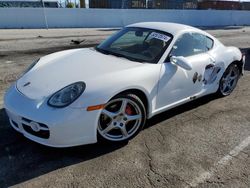 Salvage cars for sale at Van Nuys, CA auction: 2006 Porsche Cayman S