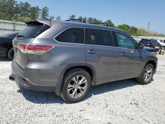 2015 Toyota Highlander XLE