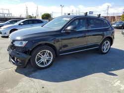 Salvage cars for sale at Wilmington, CA auction: 2016 Audi Q5 TDI Premium Plus