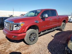 Nissan Titan Vehiculos salvage en venta: 2017 Nissan Titan XD SL