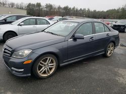 Salvage cars for sale at Exeter, RI auction: 2014 Mercedes-Benz C 300 4matic