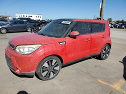 Vehiculos salvage en venta de Copart Grand Prairie, TX: 2015 KIA Soul