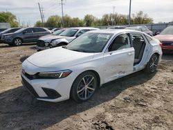 Salvage cars for sale at Columbus, OH auction: 2022 Honda Civic Touring