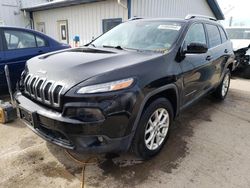 Salvage cars for sale at Pekin, IL auction: 2014 Jeep Cherokee Latitude