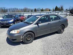 Salvage cars for sale from Copart Albany, NY: 2007 Toyota Corolla CE