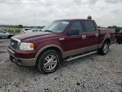 Salvage trucks for sale at Montgomery, AL auction: 2006 Ford F150 Supercrew