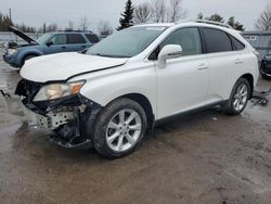 Salvage cars for sale from Copart Bowmanville, ON: 2010 Lexus RX 350