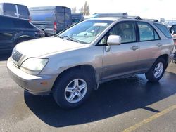 Salvage cars for sale from Copart Vallejo, CA: 2002 Lexus RX 300