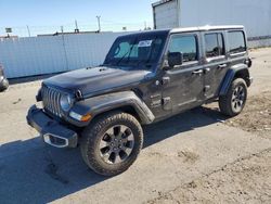 Salvage cars for sale at Van Nuys, CA auction: 2020 Jeep Wrangler Unlimited Sahara