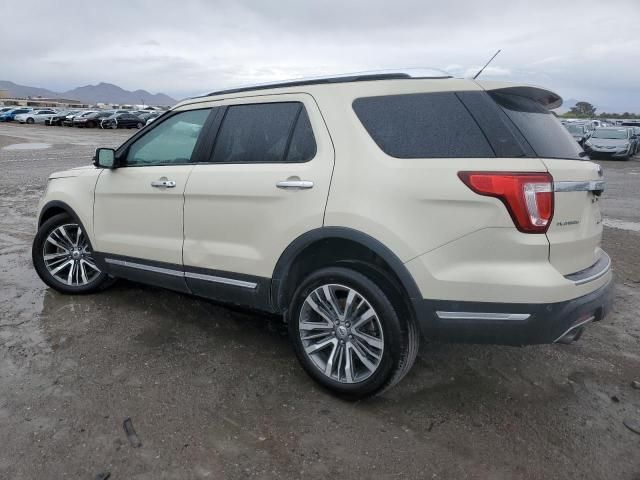 2018 Ford Explorer Platinum