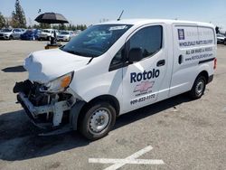 Salvage trucks for sale at Rancho Cucamonga, CA auction: 2015 Chevrolet City Express LS