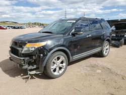 Salvage cars for sale at Colorado Springs, CO auction: 2011 Ford Explorer Limited