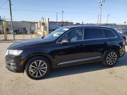 Salvage cars for sale at Los Angeles, CA auction: 2017 Audi Q7 Premium Plus