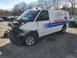 Salvage trucks for sale at North Billerica, MA auction: 2016 Chevrolet Express G3500