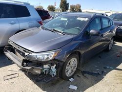 Subaru salvage cars for sale: 2017 Subaru Impreza Premium