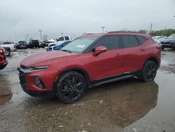 Chevrolet Blazer salvage cars for sale: 2019 Chevrolet Blazer RS