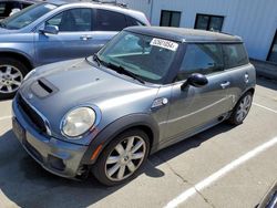 Salvage cars for sale from Copart Vallejo, CA: 2008 Mini Cooper S