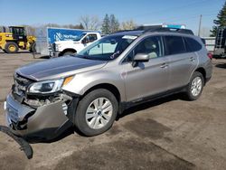 Salvage cars for sale from Copart Ham Lake, MN: 2016 Subaru Outback 2.5I Premium