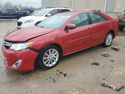 Salvage cars for sale at Lawrenceburg, KY auction: 2014 Toyota Camry Hybrid