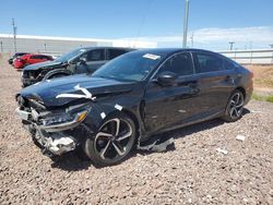 Honda Accord Sport salvage cars for sale: 2020 Honda Accord Sport