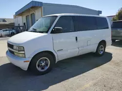 Salvage trucks for sale at Hayward, CA auction: 2001 Chevrolet Astro