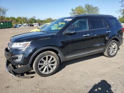 Salvage cars for sale at Baltimore, MD auction: 2016 Ford Explorer Limited