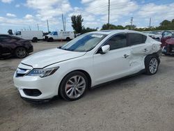 Salvage cars for sale at Miami, FL auction: 2018 Acura ILX Base Watch Plus