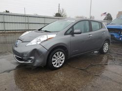 Nissan Leaf salvage cars for sale: 2015 Nissan Leaf S