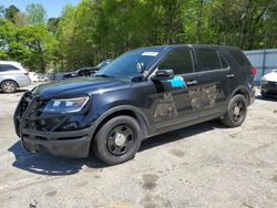 Salvage cars for sale from Copart Austell, GA: 2019 Ford Explorer Police Interceptor