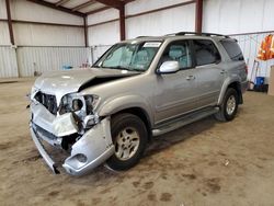 Salvage cars for sale at Pennsburg, PA auction: 2002 Toyota Sequoia Limited