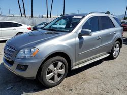 Mercedes-Benz M-Class salvage cars for sale: 2011 Mercedes-Benz ML 350 4matic