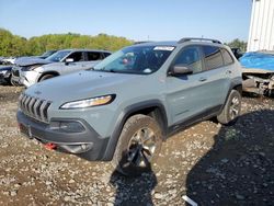 Jeep salvage cars for sale: 2014 Jeep Cherokee Trailhawk